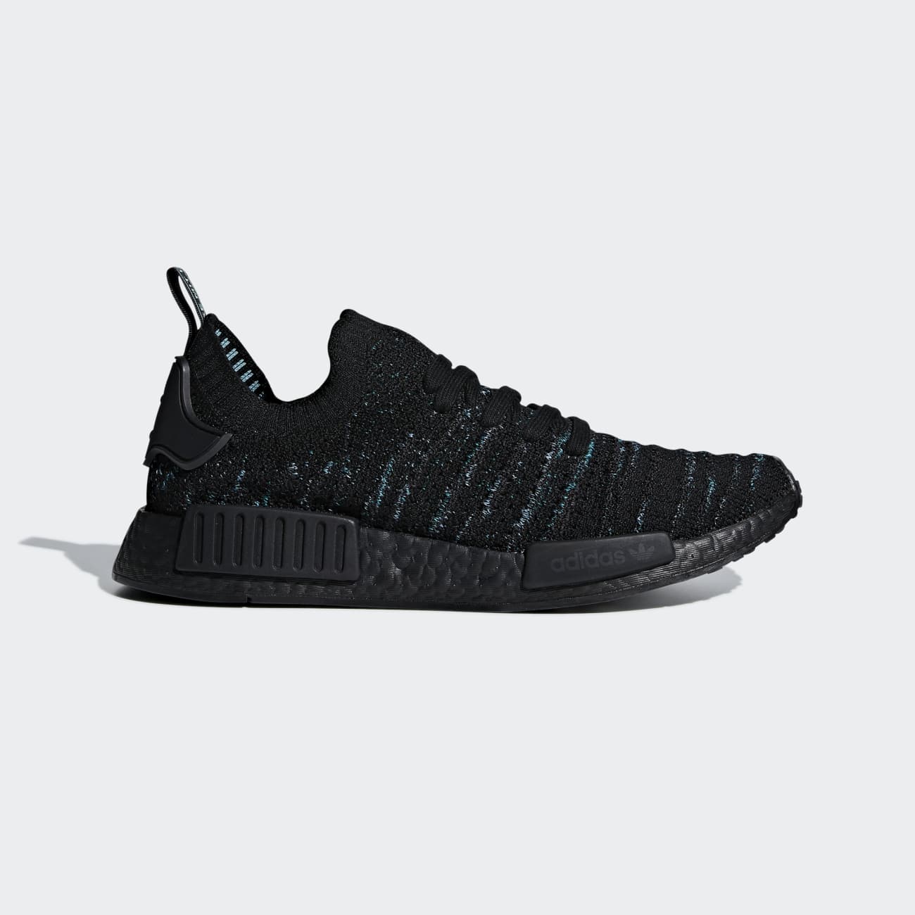 Adidas NMD_R1 STLT Parley Primeknit Férfi Originals Cipő - Fekete [D63267]